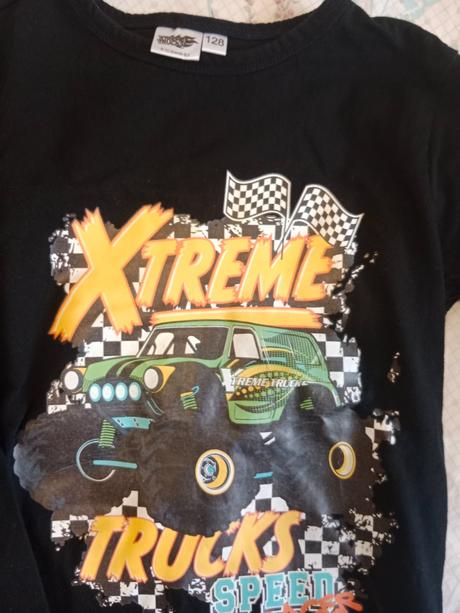 Tričko s dlhým rukávom, 128