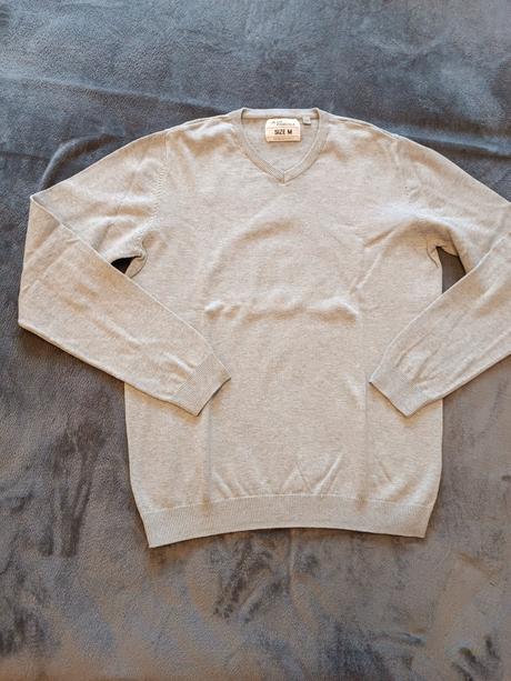 Sivý pulóver - m, m