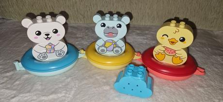 Lego duplo -10965 plávajúci vláčik so zvieratkami, 
