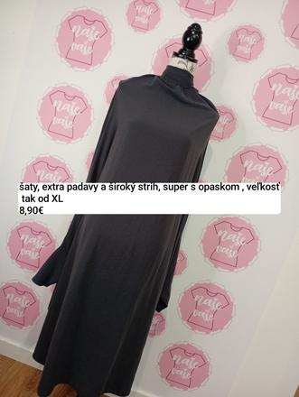 Extra voľne šaty od xl a viac, xxl