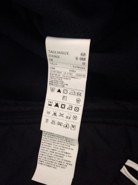 Overal benetton, benetton,68