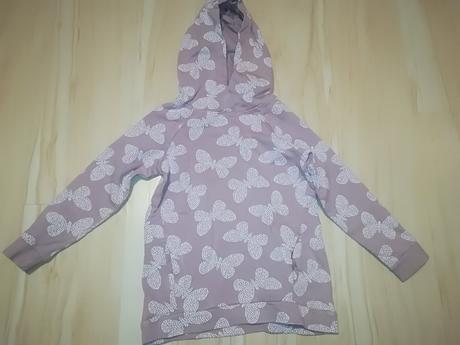Predlžená mikinka, h&m,110