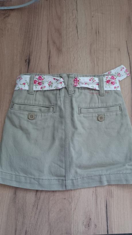 Riflová sukňa, h&m,98