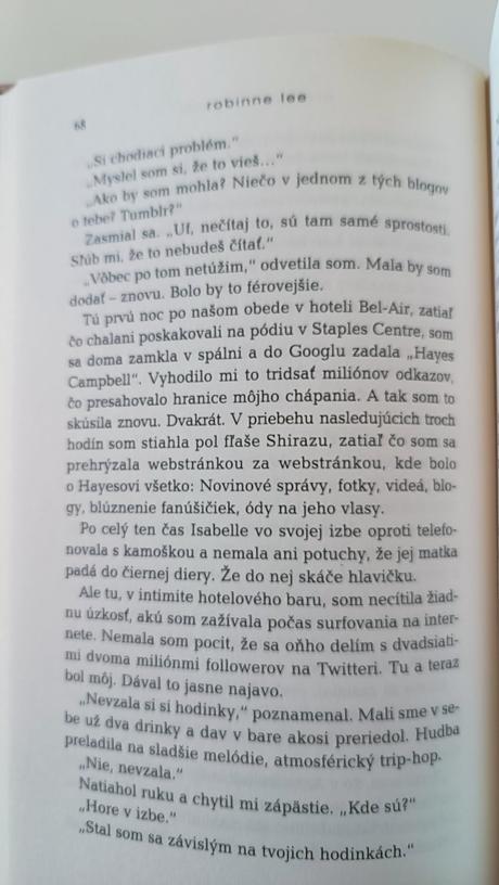 Predstava o tebe, robinne lee, 