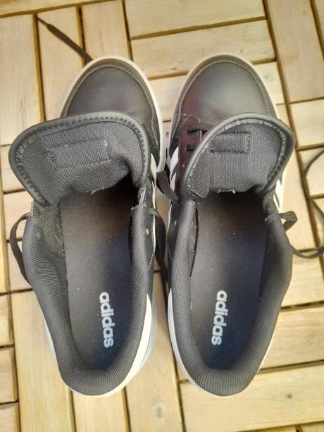 Čierne topánky adidas veľ. 43 a pol, adidas,43