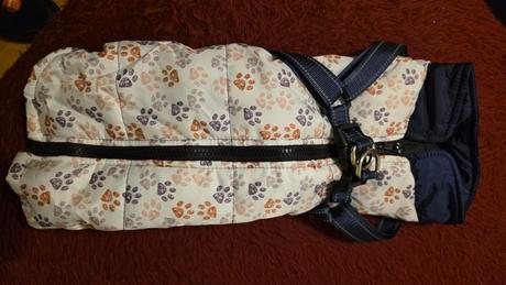 Vetrovka pre psika do40cm aj s popruhmi, 