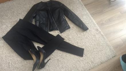 Vrúbkované legíny, s