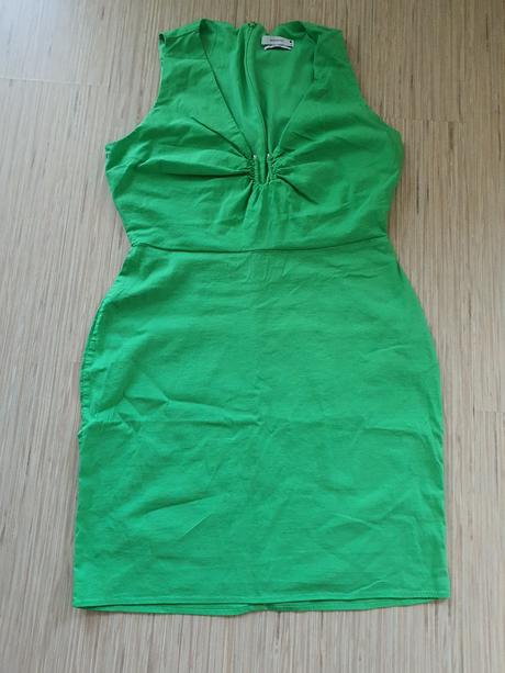 Šaty s prímesou ľanu ch1, reserved,l