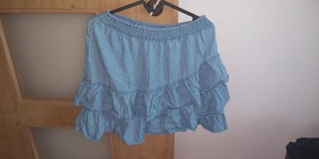 Letná riflová sukňa, clockhouse,38