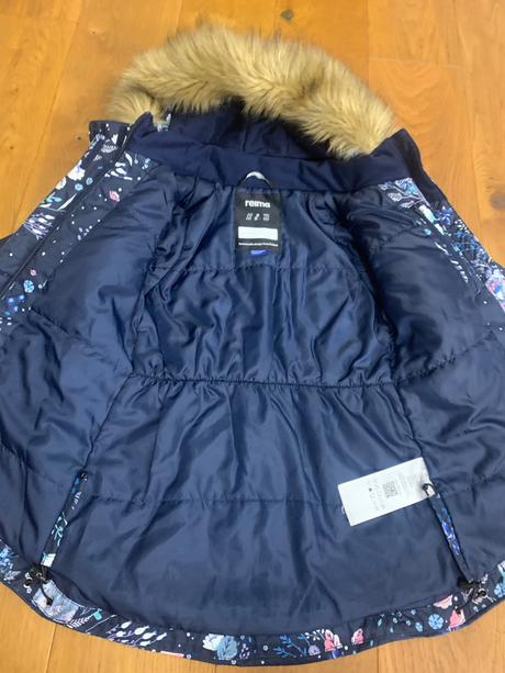 Reima muhvi predĺžená zimná bunda, parka 116/122, reima,116