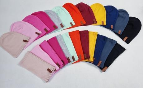 Detský set /čiapka +nákrčník, l / m / s