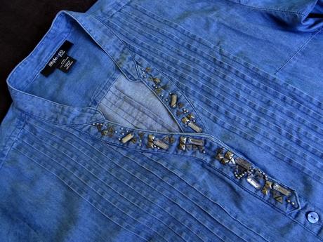 Dámska tehotenská blúzka style&co., veľ. m, s