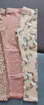 Tenké legíny č.134 mango a h&m, mango,134