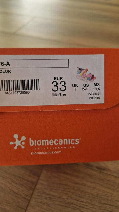 Sandalky 33 biomecanis ortopedicke, 33