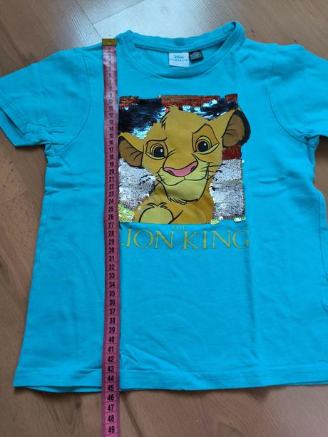 Tričko leví kráľ, disney,122