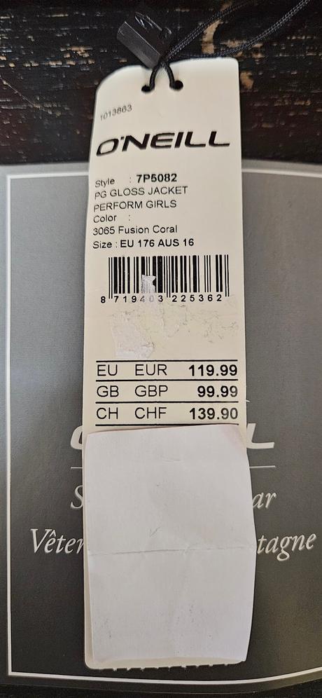 O'neill dievčenská zimná bunda veľkosť 16 rokov, o'neill,176