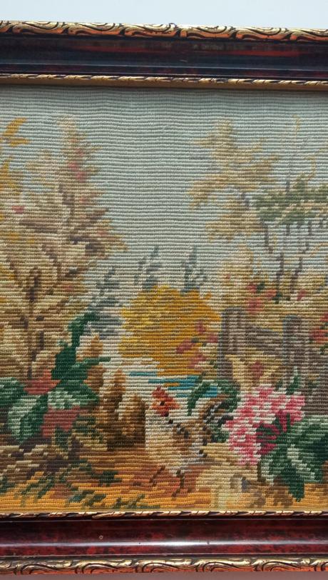 Stary vysivany obraz, 