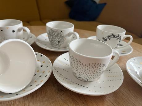 Šáločky na espresso,