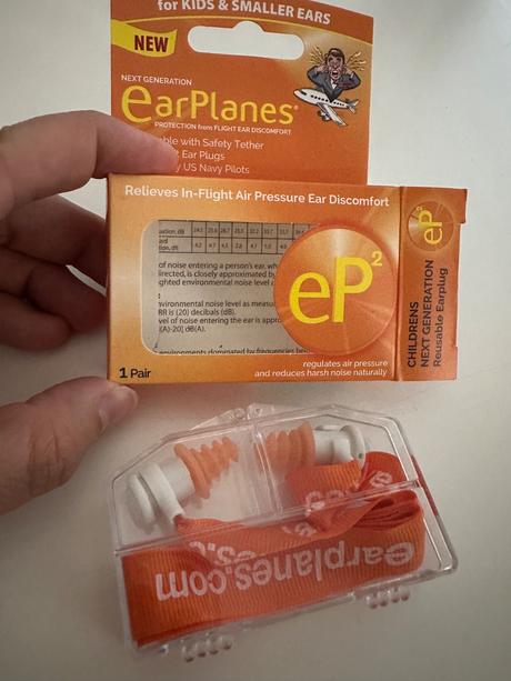 Detské štuple - do lietadla,