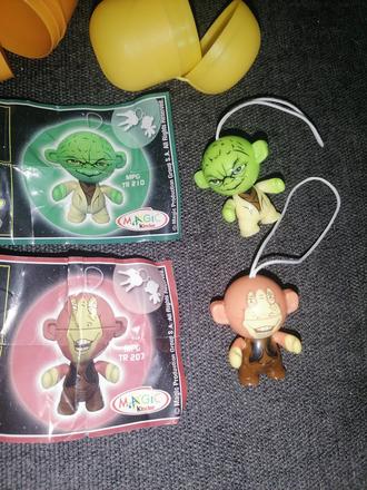 2 ks twistheads star wars kinder surprise, 