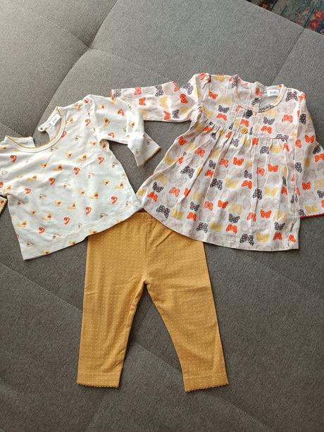 Balík pre dievčatko 6-9 mesiacov 12eur/9ks, 68–80