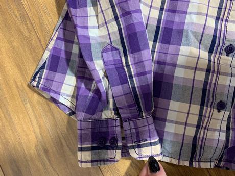 Karovaná košela/fialová, kenvelo,m