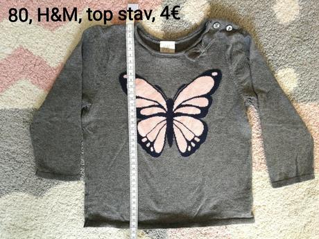 Svetrík h&m, h&m,80
