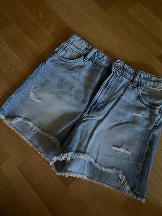 Riflove šortky, h&m,158