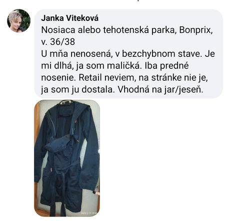 Nosiaca parka, bonprix