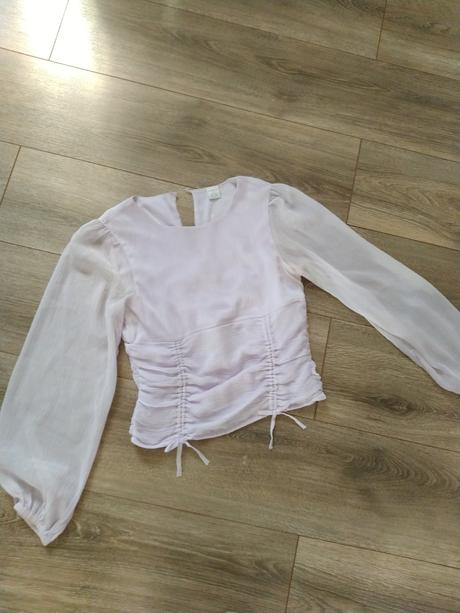 Top s priesvitnými rukávmi, lindex,152