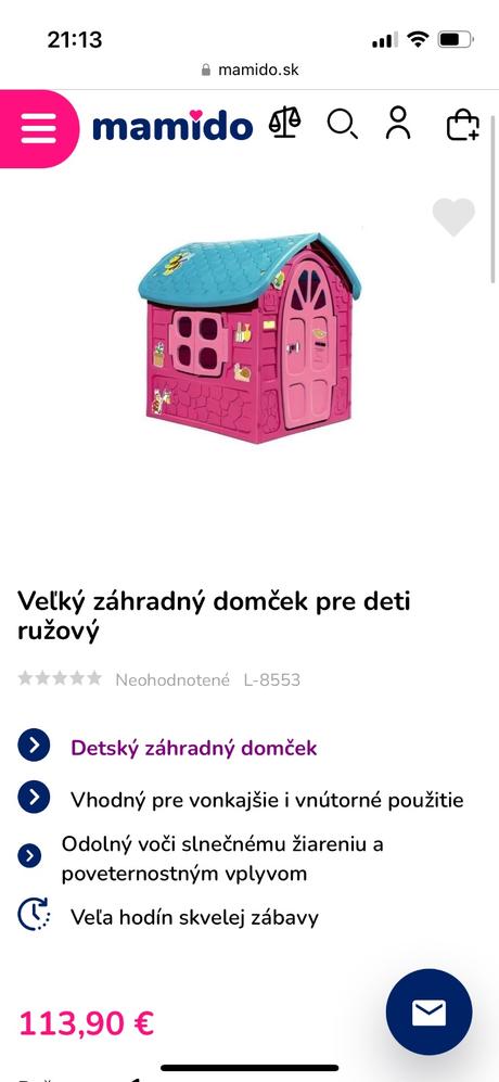 Predam velky zahradny domcek, 