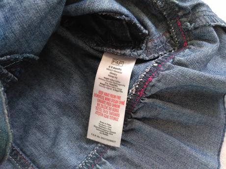 Riflové šaty, f&f,74