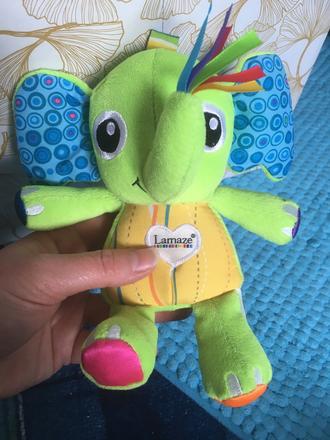 Lamaze sloník hrkálka, 
