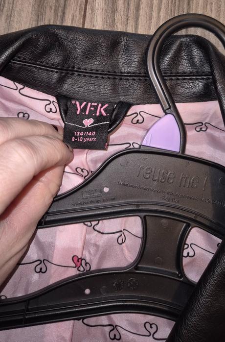 Kožená bunda 134-140, sinsay,134