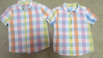 Košieľky pre dvojičky 104, 104