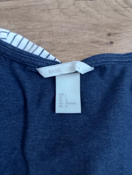 2x tričko, kappahl,l