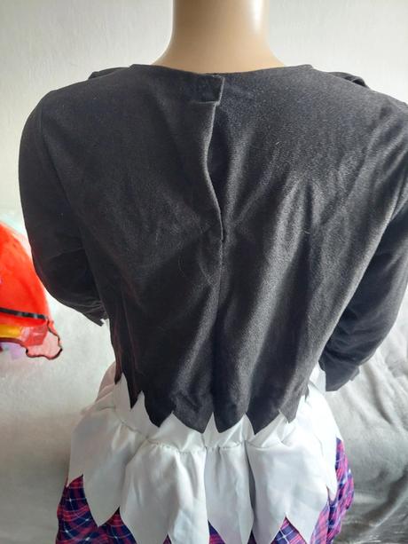 Punkáčka / školáčka karnevalové šaty veľ.152,