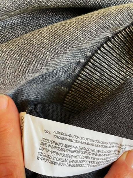 Športový vintage sveter, pull&bear,l