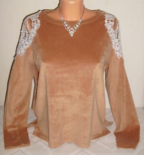 Makucky plysovy svetrik, l