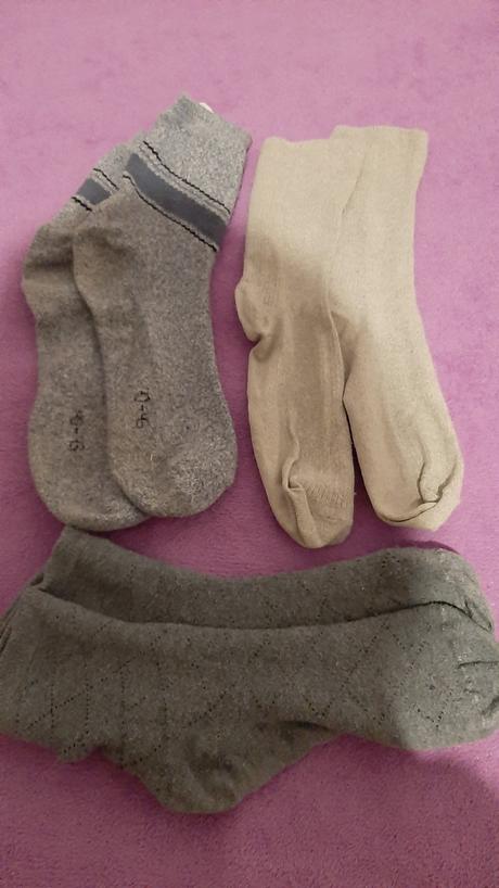 Ponožky 3 páry, 42