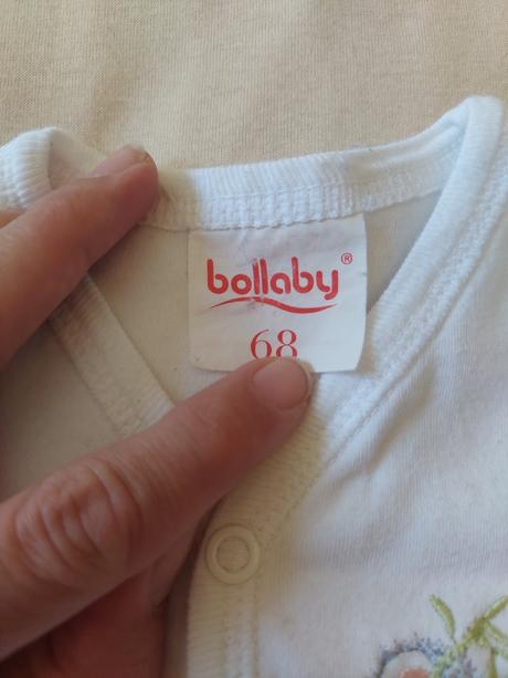 Dupačky bez rukávov, 68