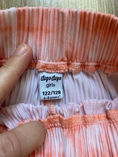 Letne nohavice,122/128+ zadarmo 2 sport.podprsenky, dopodopo,122