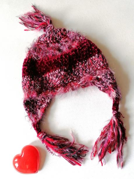 Ručne pletená čiapka od 5-10rokov, 128