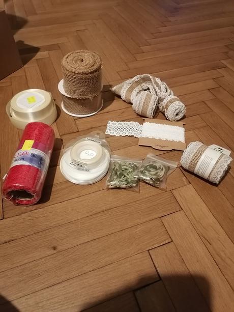 Svadobná výzdoba, sviečky, svetielka, girlandy...,