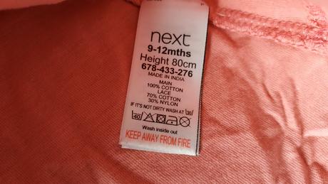 Dievčenské tričko, next,80