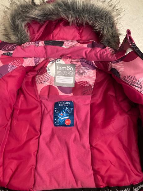 Lyžiarska vetrovka lemon, 134