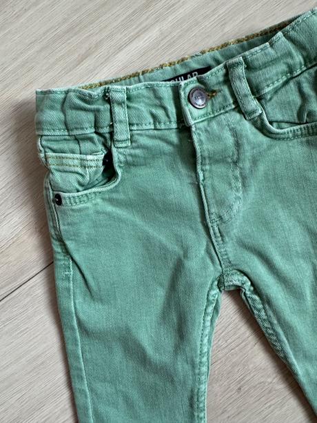 Zelen džinsy, zara,74