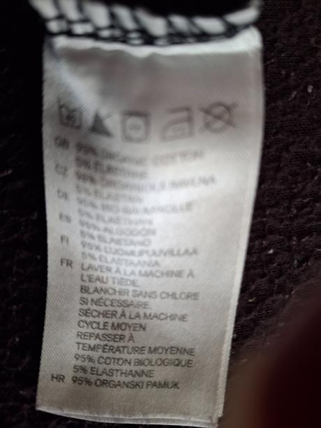 Dievčenské h&m bavlnené šaty., h&m,164