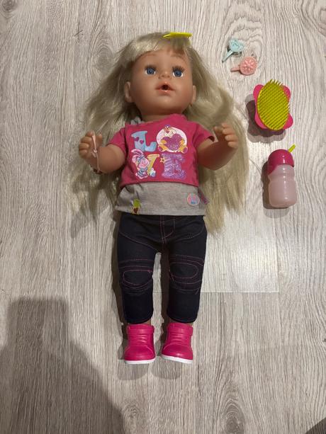 Babika baby born - starsia sestricka, 