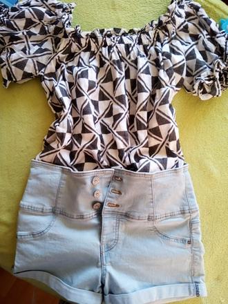 Vzdušná moderná blúzka xs/m, m